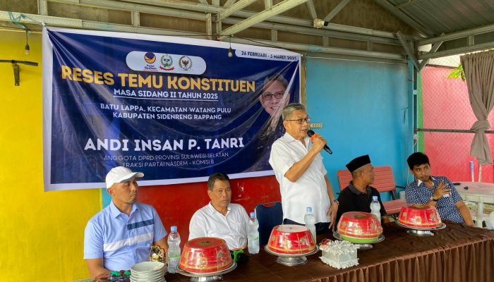 Legislator DPRD Sulsel Andi Insan P Tanri Serap Aspirasi Warga Batu Lappa, Fokus pada Pertanian dan UMKM