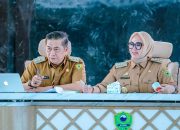 Hari Pertama Berkantor, Bupati Barru Andi Ina Pimpin Rakor OPD