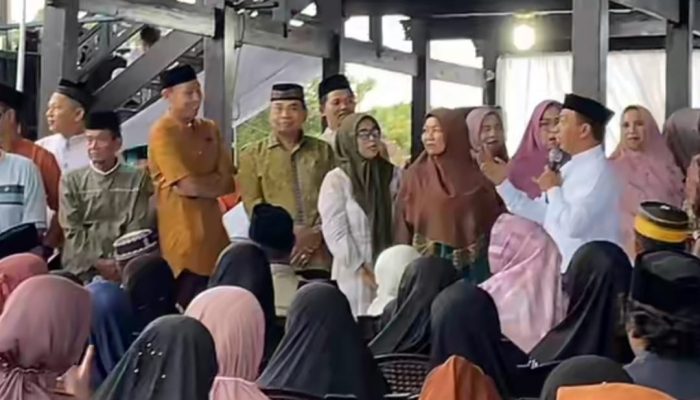 Disambut Antusias Warga, Bupati dan Wakil Bupati Sidrap Hadiri Buka Puasa di Panca Lautang