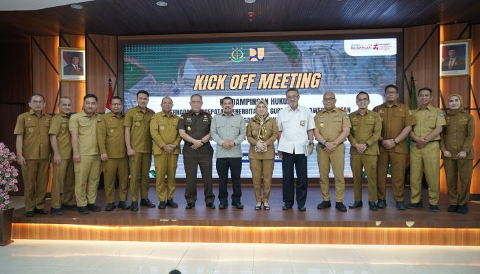 Kajati Sulsel Inisiasi Kick Off Meeting Percepatan Investasi Bendungan Jenelata