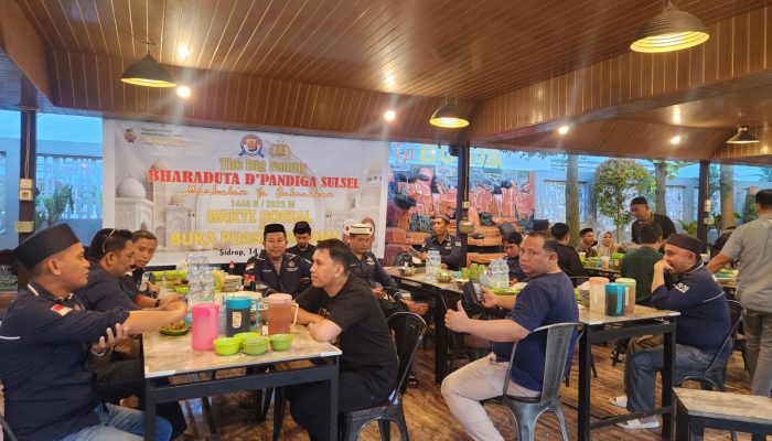 Peduli Sesama, Alumni SPN Batua Gelombang 2 2003 Bharaduta Polres Sidrap Gelar Baksos dan Buka Puasa Bersama