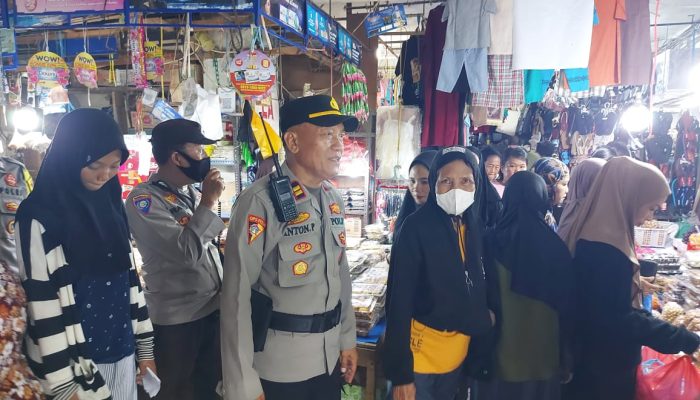 Patroli Pasar Ciptakan Situasi Kamtibmas Kondusif di Bulan Ramadhan