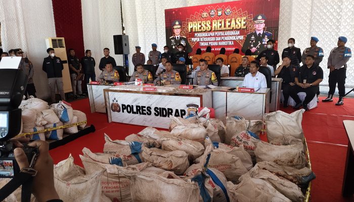 Stigma 4S di Sidrap Pengalihan Isu, Polisi Buktikan dengan Pengungkapan Kasus Besar