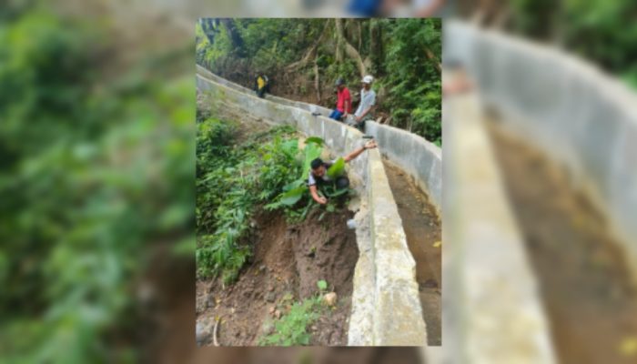 Bukan Irigasi Borongpao Sinjai Timur yang Rusak, Tanah Longsor Dipicu Hujan Deras