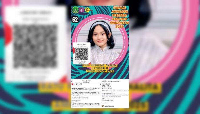 Ratu Nurhilma Thalita, Atlet Cilik Berprestasi Kini Siap Bersinar di Panggung Seni Sidrap 2025