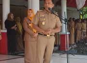 Bupati Sidrap, Syaharuddin Alrif Tegur Honorer Tinggalkan Barisan Saat Apel