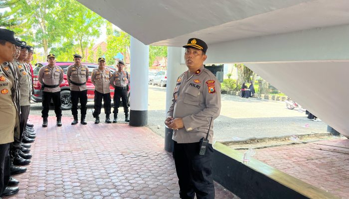 Humanis dan Profesional, Polres Sidrap Dapat Apresiasi dari Peserta Aksi