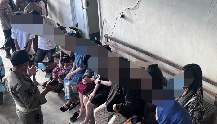 Gerebek Kost Nakal di Sidrap, Puluhan Penghuni Tak Beridentitas Terjaring Operasi Gabungan