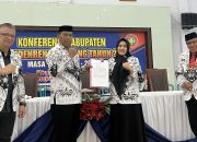 Nurkanaah Terpilih Jadi Ketua PGRI Sidrap 2025–2030, Suara Aklamasi Warnai Konferensi