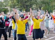 Wabup Barru Ajak ASN Hidup Sehat Lewat Senam Pagi dan Program “Full Day Friday”
