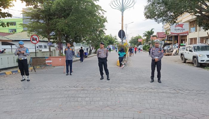 Polres Sidrap Baur Bersama Warga, CFD Jadi Lebih Aman dan Nyaman