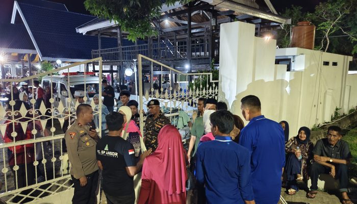 Dilepas Tengah Malam di Rujab Bupati, 265 CJH Sidrap Dikawal Ketat TNI-Polri hingga Banser Ansor