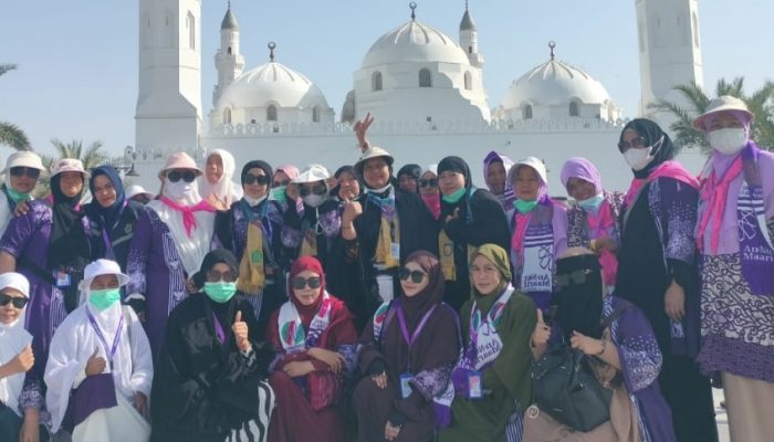 Bersama KBIHU An-Nur Group, Jamaah Haji Kloter 7 Makassar Menyusuri Jejak Emas Sejarah Islam di Madinah