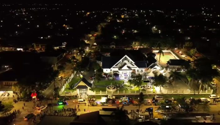 Semarak Idul Adha: Kapolres, Bupati dan Forkopimda Serta Masyarakat Sidrap Bersatu dalam Pawai Takbir