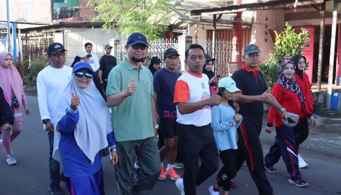 Bupati Sidrap Meriahkan Car Free Day, Ajak Warga Hidup Sehat