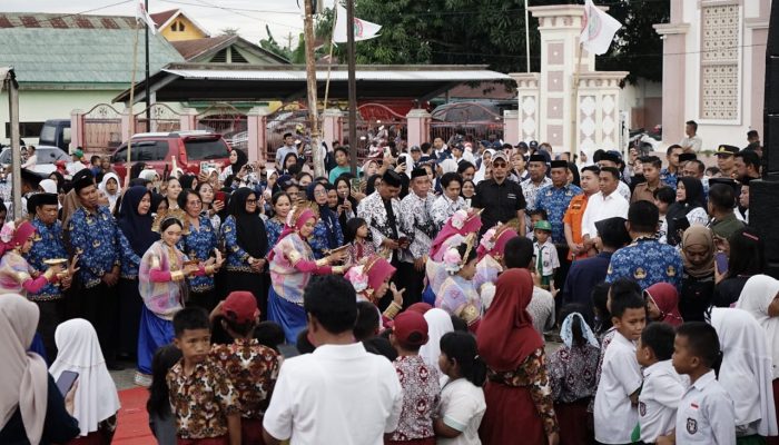 Bupati Syaharuddin Hadiri Temu Guru PGRI, Tegaskan Komitmen untuk Pendidikan Unggul di Sidrap