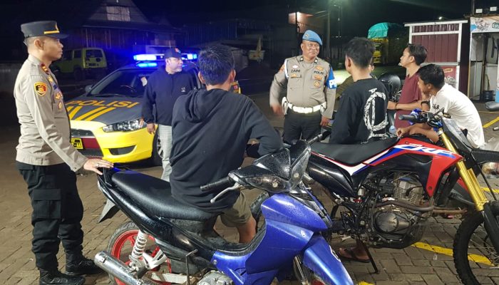 Jaga Stabilitas Kamtibmas, KRYD Polres Sidrap Sasar Titik Rawan