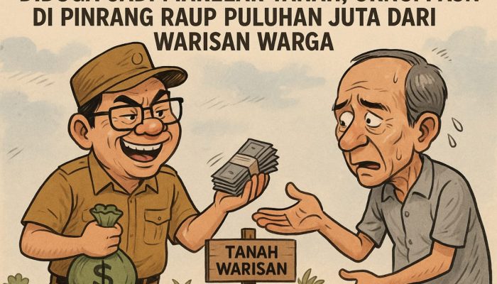 Diduga Jadi Makelar Tanah, Oknum ASN di Pinrang Raup Puluhan Juta dari Warisan Warga