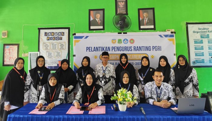 Besok, Pelantikan Pengurus PGRI Ranting SMPN 4 Panca Rijang Digelar