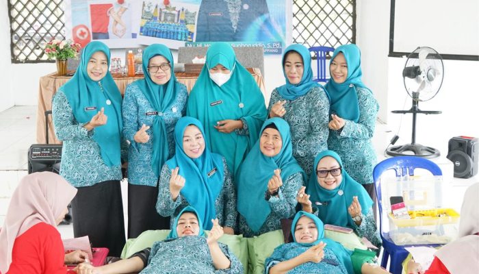 TP PKK Sidrap Inisiasi Donor Sukarela, 67 Kantong Darah Terkumpul