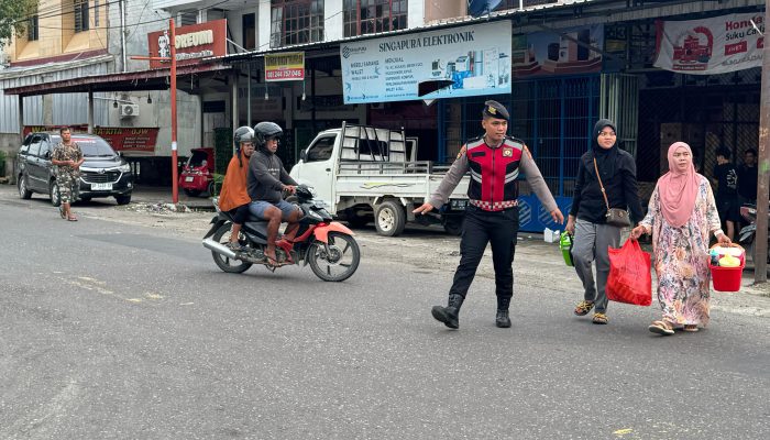 Polisi Turun ke Jalan di Siang Bolong, KRYD Sidrap Sasar Titik Rawan
