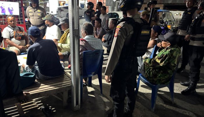 Wujudkan Kamtibmas Kondusif, Polsek Polres Sidrap Intensifkan KRYD Akhir Pekan