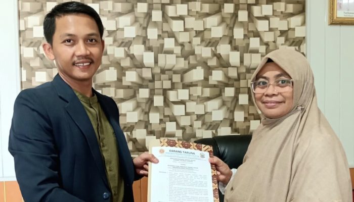Ditunjuk Jadi Plt. Ketua Karang Taruna Sidrap, Abdul Jabbar Temui Kadis Sosial