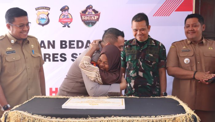 Sinergi Polri dan Pemkab Sidrap Wujudkan Rumah Impian di Rijang Pittu