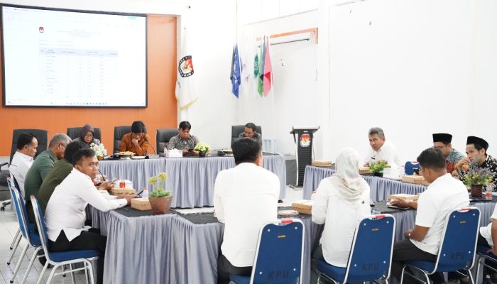 KPU Sidrap Gelar Pleno Terbuka Pemutakhiran Data Pemilih Berkelanjutan 2025