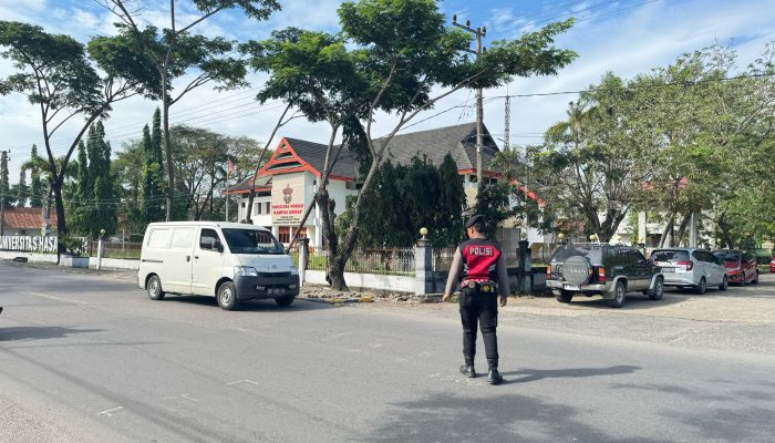 Wilayah Aman, Polres Sidrap Intensifkan Patroli Siang di Titik Rawan