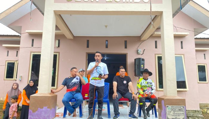 Bupati Sidrap Silaturahmi dan Bahas Pembangunan dengan Warga Desa Lombo