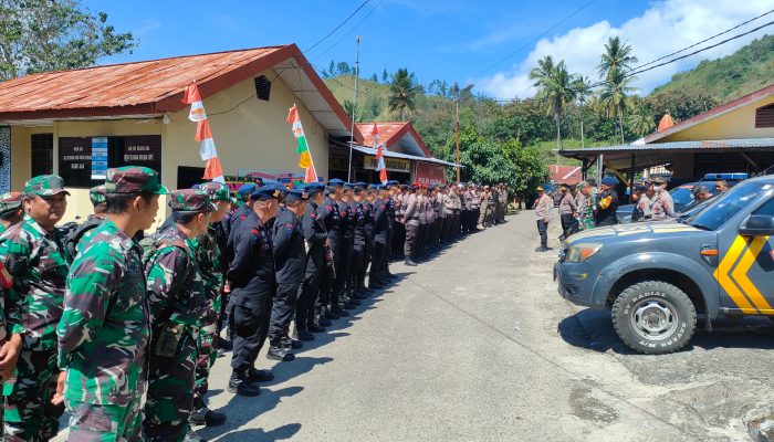 Kapolres Enrekang Pimpin Apel Konsolidasi, Apresiasi Sinergitas TNI-Polri dan Stakeholder 