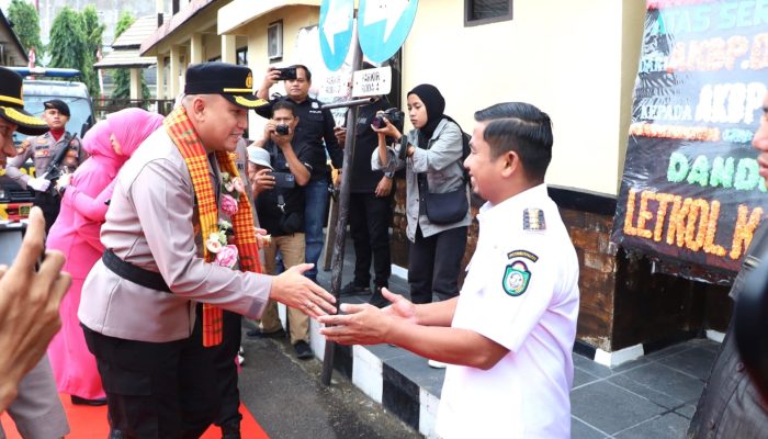 Wali Kota Tasming Hamid Sambut Kapolres Baru Parepare, AKBP Indra Waspada Yuda