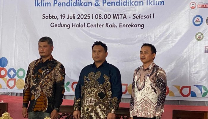 Wabup Andi Liwang Buka Temu Pendidik Nusantara XII di Enrekang
