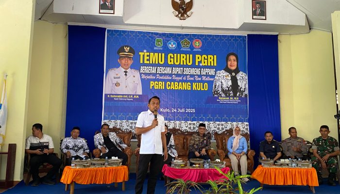 Pengurus PGRI Kulo Dilantik, Bupati Soroti Peran Guru Wujudkan Pendidikan Unggul