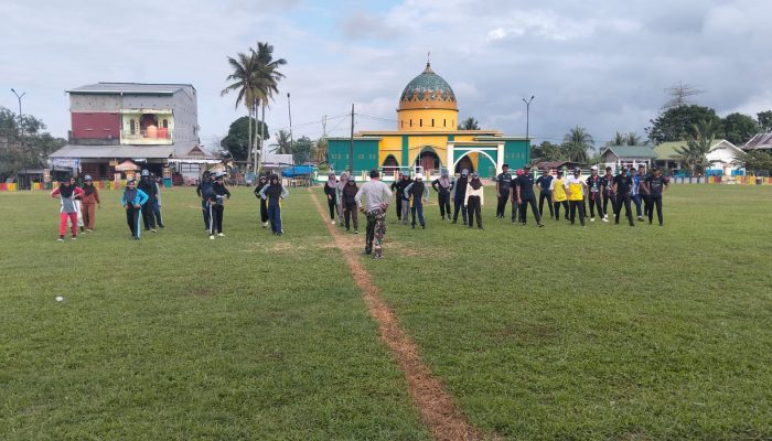 Desa Lagading Jadi Tuan Rumah Upacara Kemerdekaan Tingkat Kecamatan Pitu Riase