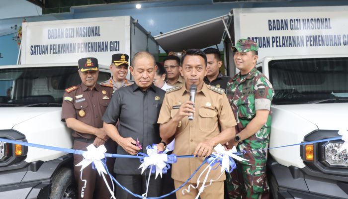 Kapolres, Bupati Sidrap Bersama Unsur Forkopimda Resmikan SPPG Kecamatan Pitu Riase