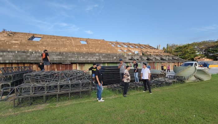 Demam Stecu Melanda! Sidrap Music Concert Hadirkan Faris Adam, Panggung Mulai Dipersiapkan