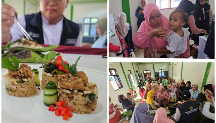Sentuhan Inovatif Mahasiswa KKN: Nasi Bakar Blondo untuk Bento Sehat dan Lezat