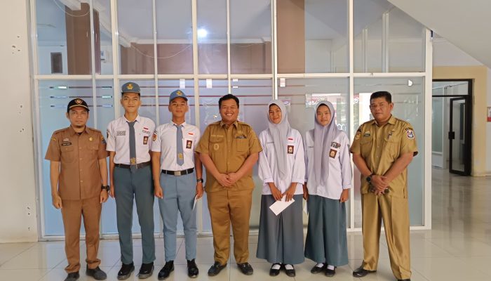 Wakil Bupati Enrekang Lepas Empat Siswa Lolos Seleksi Capaska Tingkat Sulsel