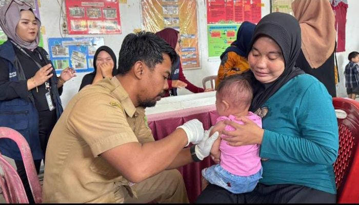 Puskesmas Baranti Gencarkan Imunisasi, Warga Antusias Lindungi Anak dari Polio dan Campak
