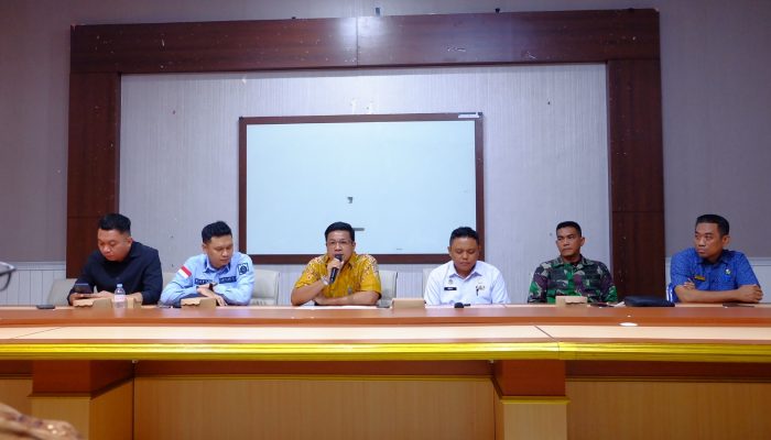 Sekda Sidrap Pimpin Rakor Satgas Program Makan Bergizi Gratis