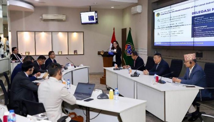 Kementerian ATR/BPN Terima Delegasi Nepal untuk Learning Exchange Dalam Modernisasi Sektor Administrasi Pertanahan
