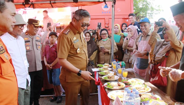 Wabup Barru Buka Lomba Masak Nasi Goreng Merdeka, Peserta Didominasi Pimpinan Instansi