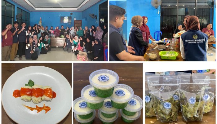 Mahasiswa KKN UMS Rappang Posko Desa Timoreng Panua Olah Hasil Kebun TAPOJI Jadi Produk Kuliner Kekinian Siap Jual