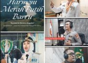 Nada-Nada Kebangsaan Satukan Forkopimda Barru di Panggung Kemerdekaan