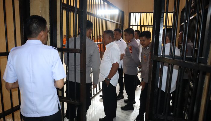 Rangkaian Supervisi Tim Dit Tahti Polda Sulsel, Giliran Polres Sidrap dikunjungi