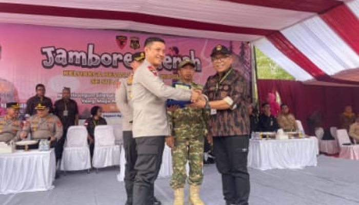 Semarak Jambore Daerah dan Kemah Bakti KBPP Polri di Taman Wisata Puncak Bila Sidrap