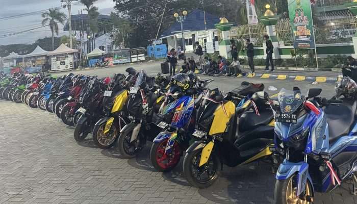 Bikers Sidrap Gelar Rolling Merdeka dan Lomba Merdeka Semarakkan HUT ke-80 RI
