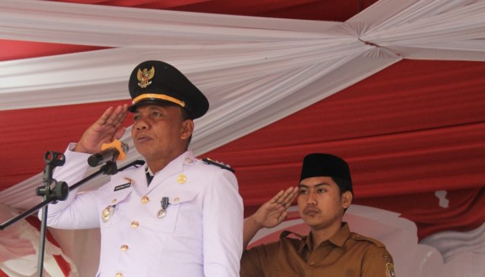 Muhammad Samir Pimpin Upacara Detik-Detik Proklamasi Kemerdekaan RI ke-80 di Kecamatan Panca Lautang